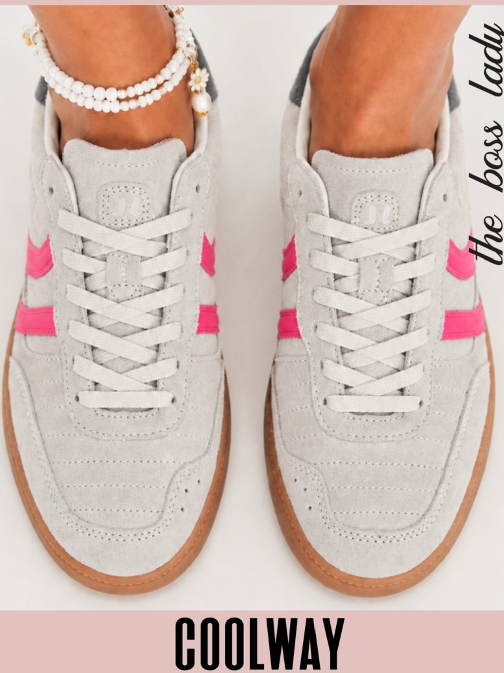 Coolway sneakers Silva suede low top shoes casual trainers boho